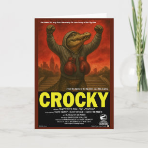 Crocky Classic Movie Parody Card
