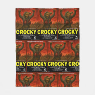 Crocky Classic Movie Parody Fleece Blanket