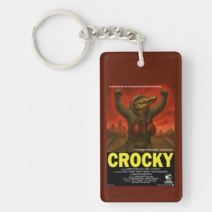 Crocky Classic Movie Parody Keychain