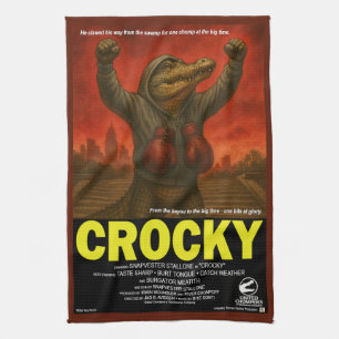 Crocky Classic Movie Parody Kitchen Towel