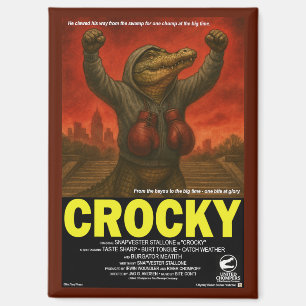 Crocky Classic Movie Parody Magnet