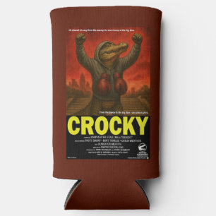Crocky Classic Movie Parody Seltzer Can Cooler