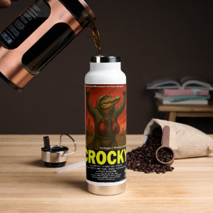 Crocky Classic Movie Parody Water Bottle