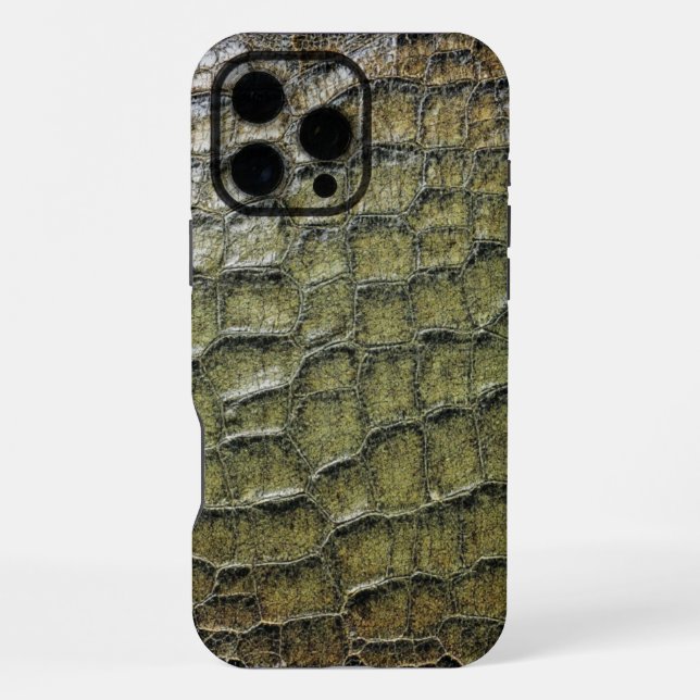 Croco Guard  iPhone Case (Back)