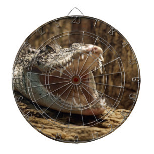 Crocodile Alligator Reptile Cible de flechettes fa