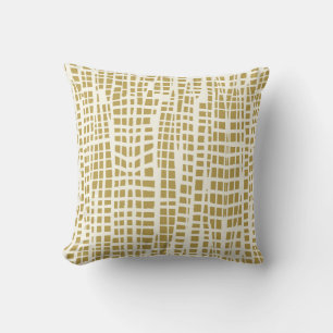 Crocodile alligator skin animal print throw pillow