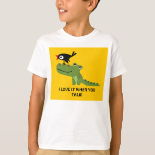 Crocodile and Crow Kids Shirt