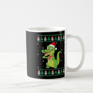 Crocodile Animal Matching Family Ugly Christmas Sw Coffee Mug