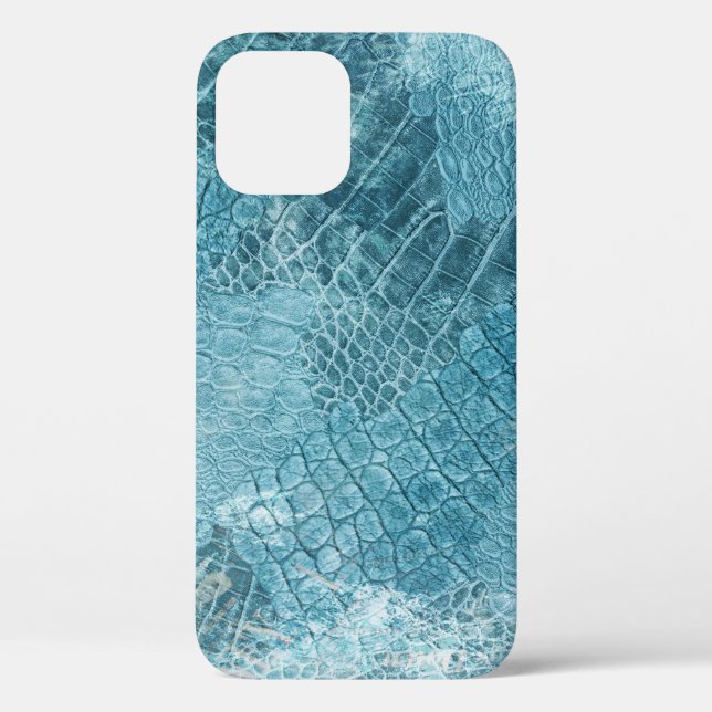 Crocodile Batik: Textured Fabric Art Case-Mate iPhone Case (Back)