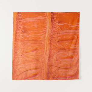 Crocodile belly skin texture background. This imag Tapestry