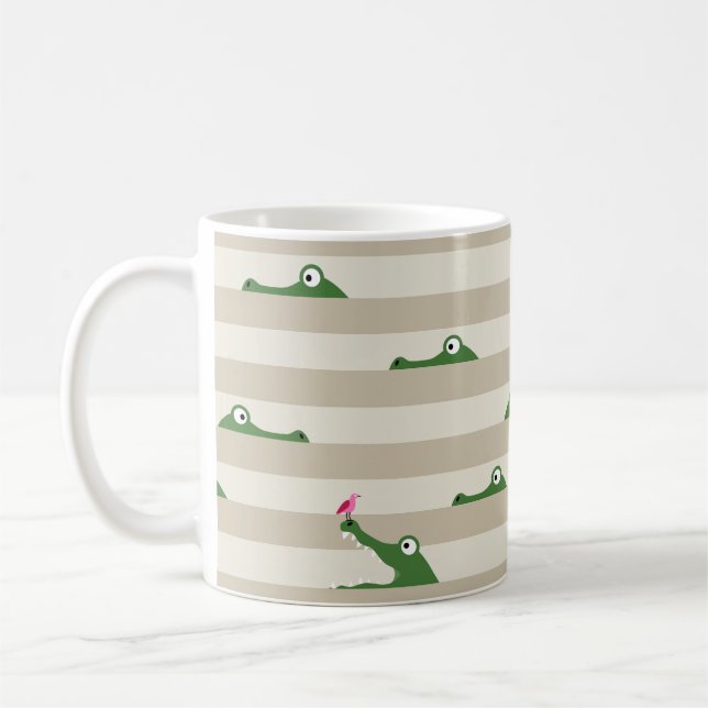 Crocodile Coffee Mug (Left)