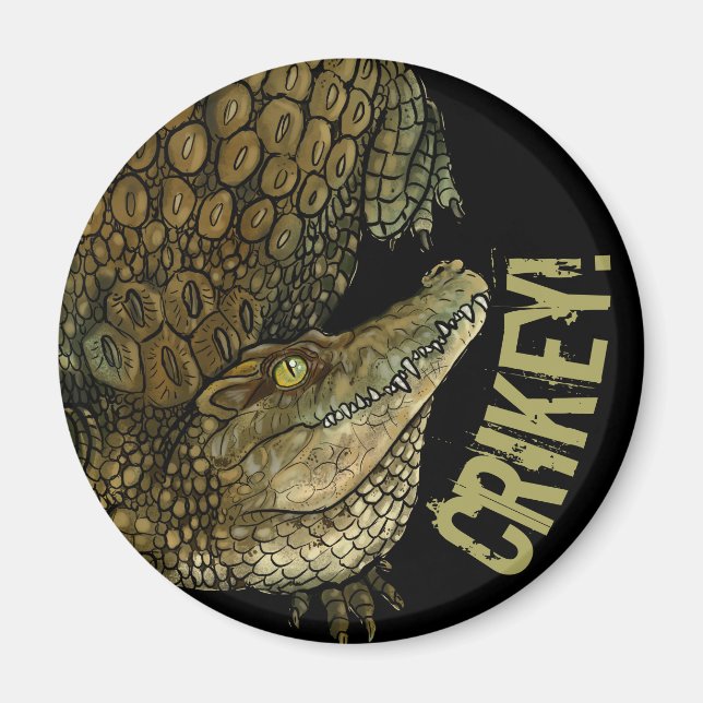 Crocodile Crikey! Magnet (Front)