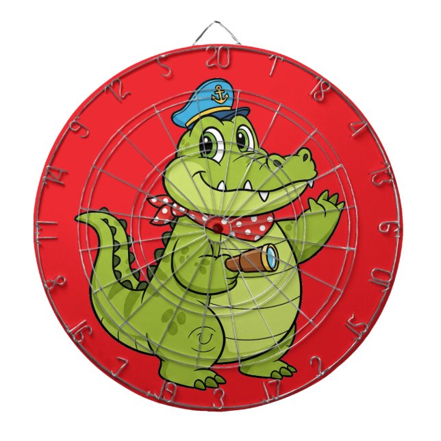 crocodile dartboard (Front)