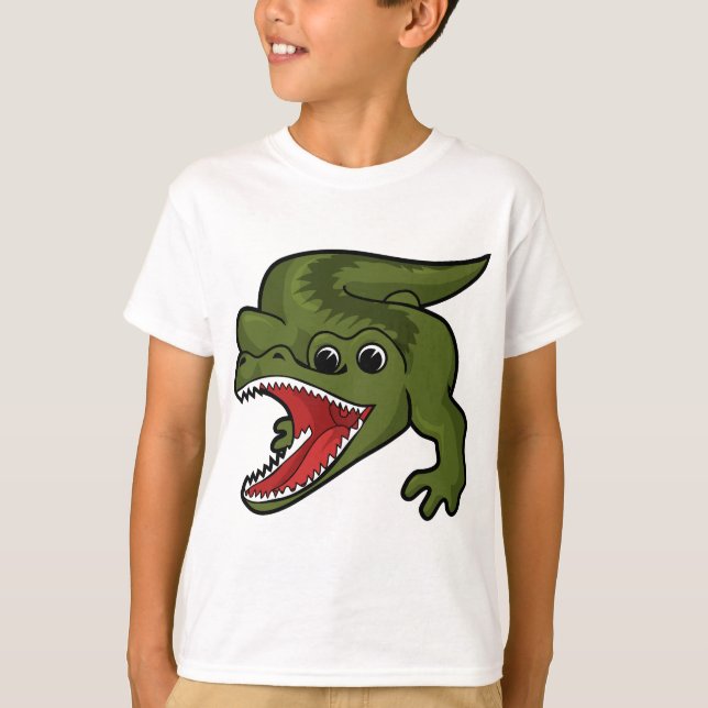 Crocodile Design T-Shirt (Front)