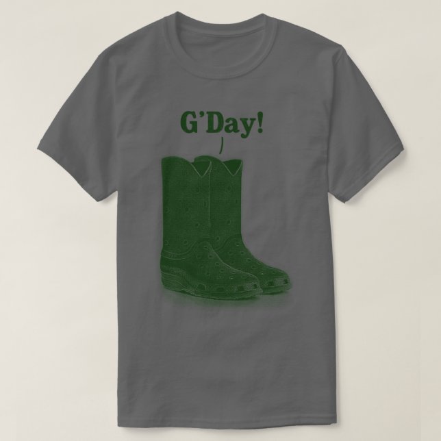 Crocodile Dundee T-Shirt (Design Front)