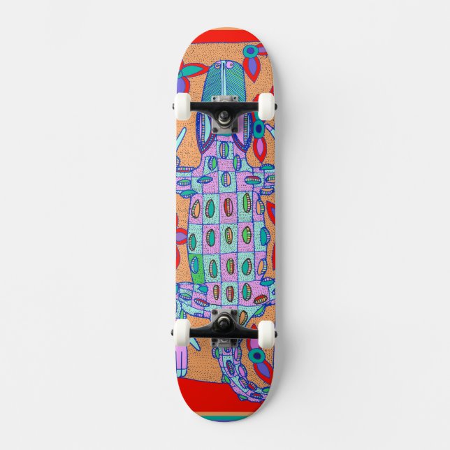 Crocodile Extreme Sports Skateboard (Front)