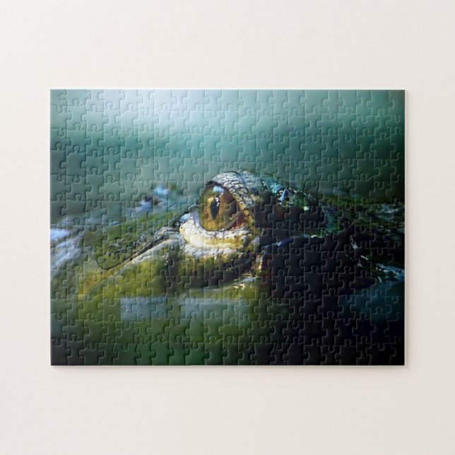 Crocodile Eye, Jigsaw Puzzle (Horizontal)