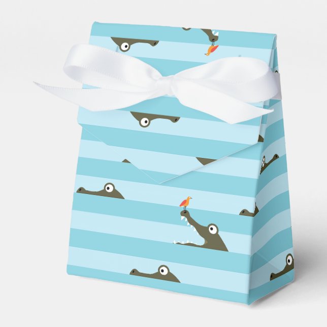 Crocodile Favor Box (Front Side)
