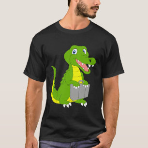 Crocodile goes on holiday mode holiday summer fami T-Shirt