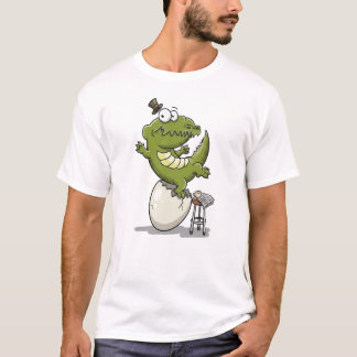Crocodile Hatching from an Egg T-Shirt