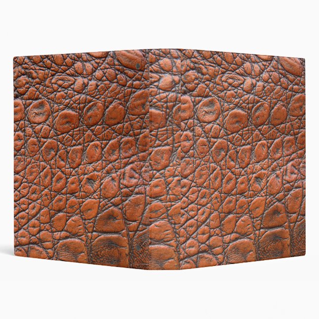 crocodile leather fake look binder (Background)