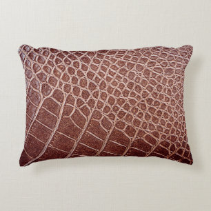 Crocodile leather pattern backgroundabstract,allig accent pillow