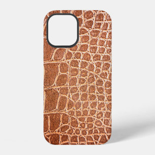 Crocodile leather pattern backgroundabstract,allig iPhone 12 case