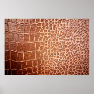 Crocodile leather pattern backgroundabstract,allig poster