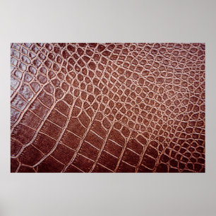 Crocodile leather pattern backgroundabstract,allig poster
