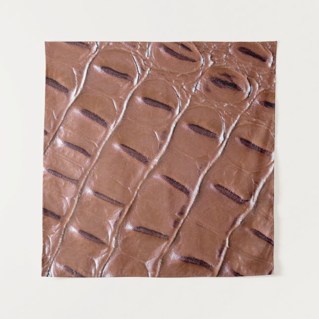 Crocodile leather textured backgroundabstract, ani tapestry (Front)
