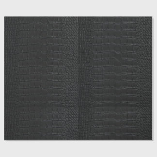 Crocodile Leather Wrapping Paper