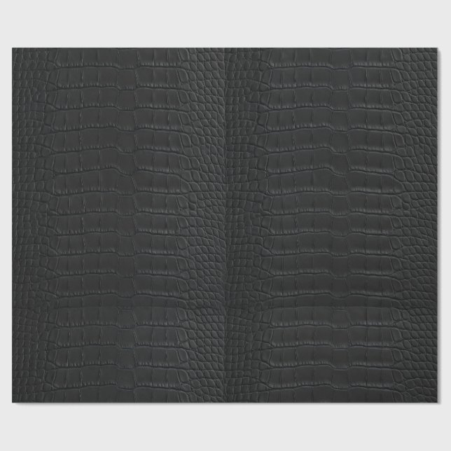 Crocodile Leather Wrapping Paper (Flat)