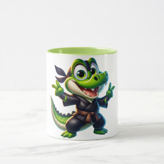 crocodile mug
