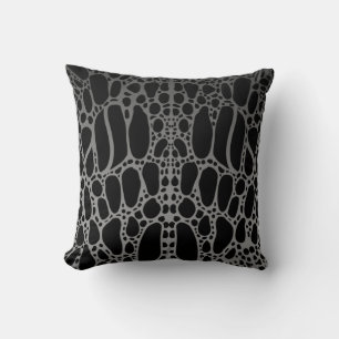 Crocodile Pattern Throw Pillow