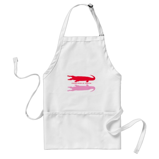 Crocodile Reflection (Red) Standard Apron (Front)