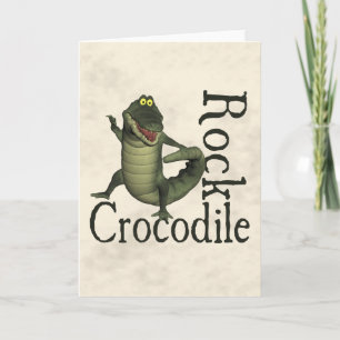 Crocodile Rock Card