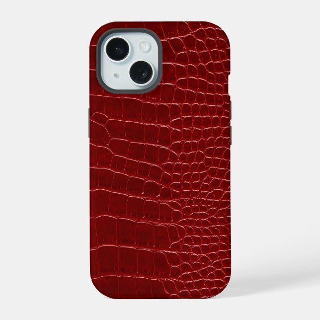 Crocodile Rouge Moderne (Verso)