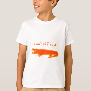 Crocodile Rule (Orange) T-Shirt