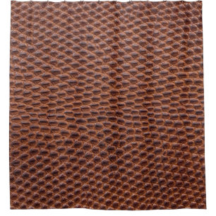 Crocodile Skin: Brown Leather Texture