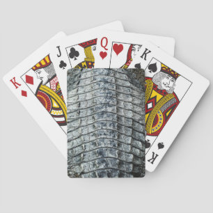 Crocodile Skin  Playing Cards