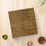 Crocodile Skin Texture Animal Leather Pattern Binder<br><div class="desc">Crocodile Skin Texture Animal Leather Pattern</div>
