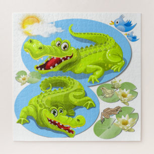 Crocodile Smile Jigsaw Puzzle