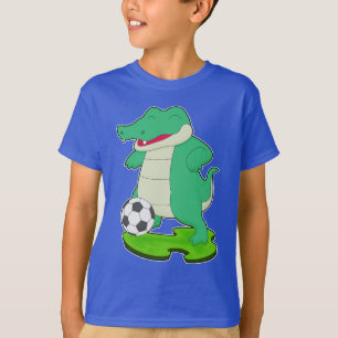 Crocodile Soccer player Soccer T-Shirt