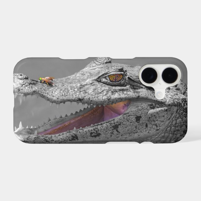 Crocodile souriant en Tortuguero - Costa Rica (Verso (Horizontal))