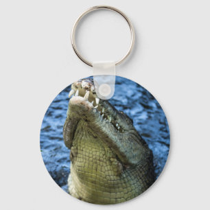 Crocodile Teeth Water Keychain