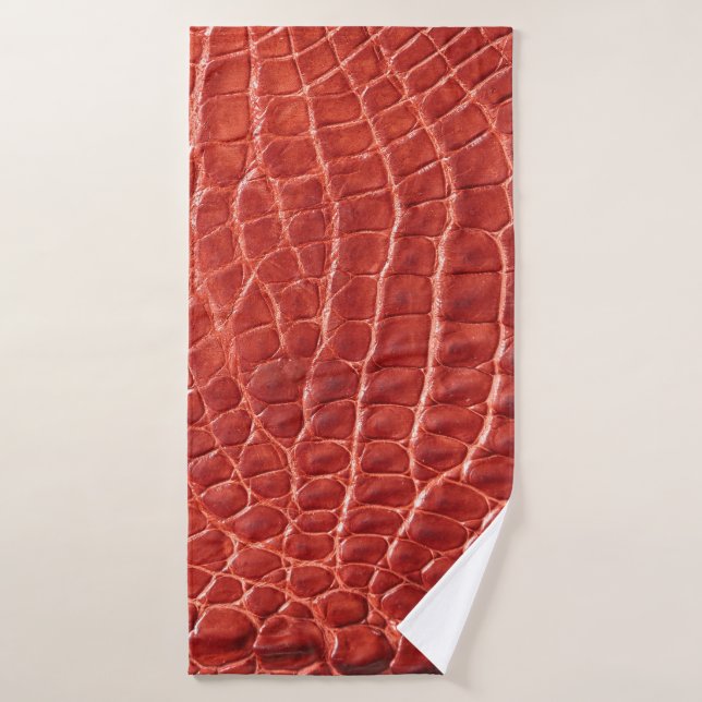 Crocodile texture cuir (Serviette de bain)