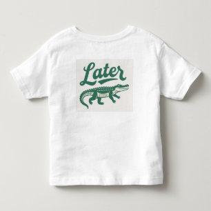 crocodile toddler t-shirt