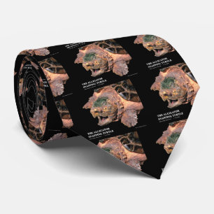 Crocodile tortoise tie