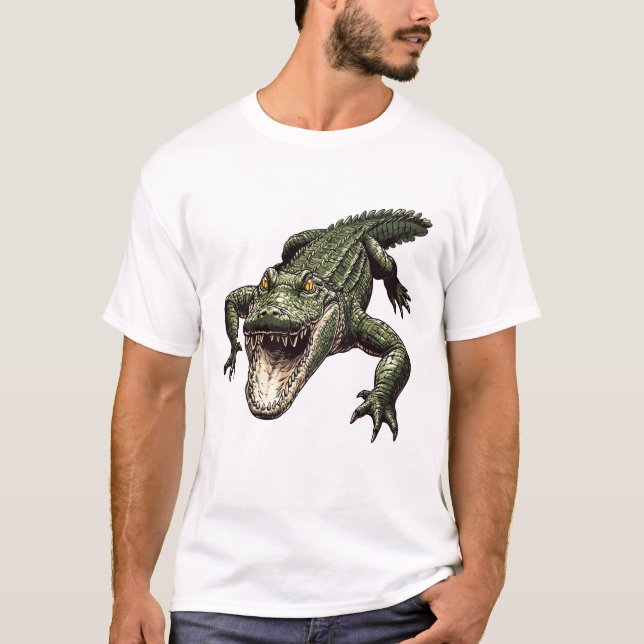 crocodile vintage T-Shirt (Front)