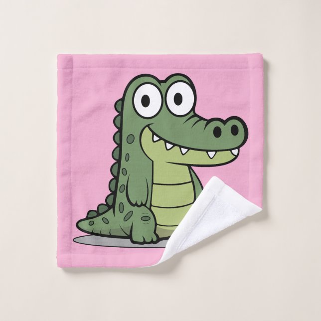 crocodile wash cloth (Wash Cloth)